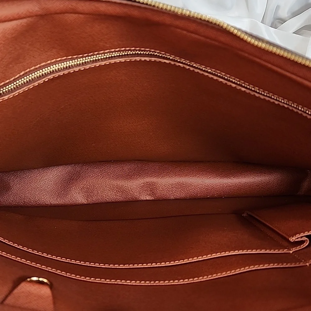 Authentic Louis Vuitton Porte Documents Voyage Bag
